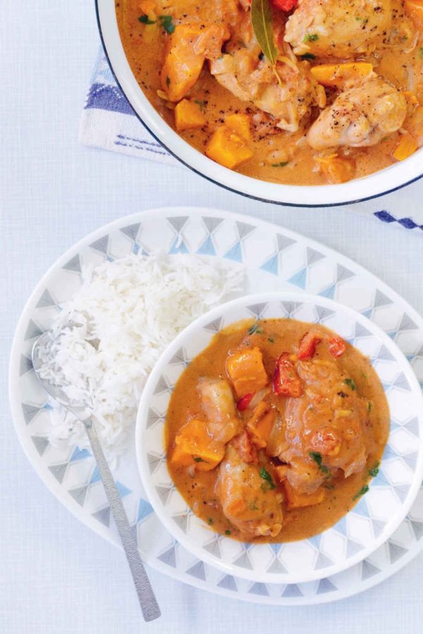 Slow Cooker Spicy African Chicken Peanut Stew Easy Peasy Slow Cook