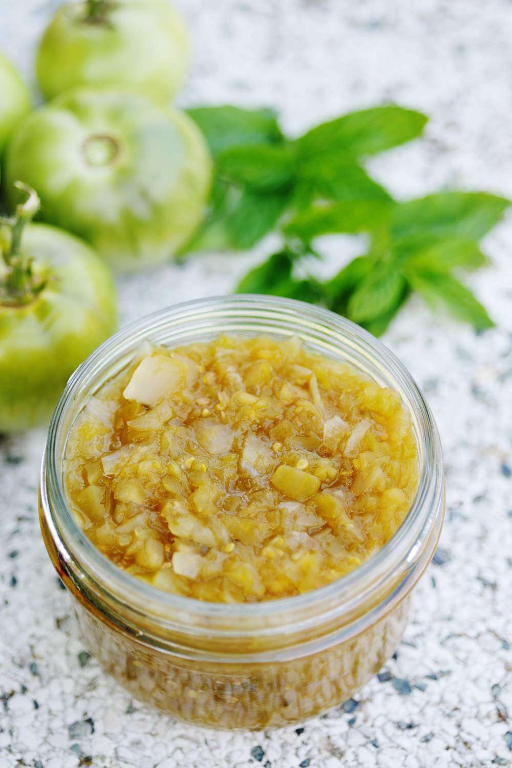 Slow Cooker Green Tomato Chutney Easy Peasy Slow Cook