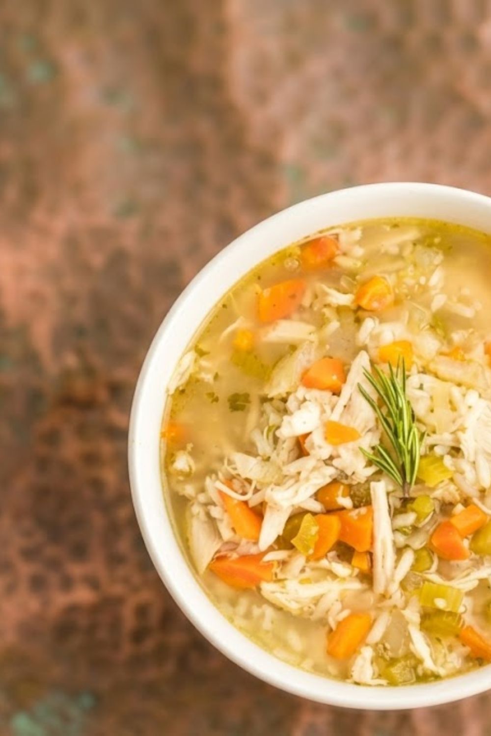 Slow Cooker Chicken Rice Soup