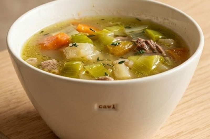 Slow Cooker Lamb Cawl