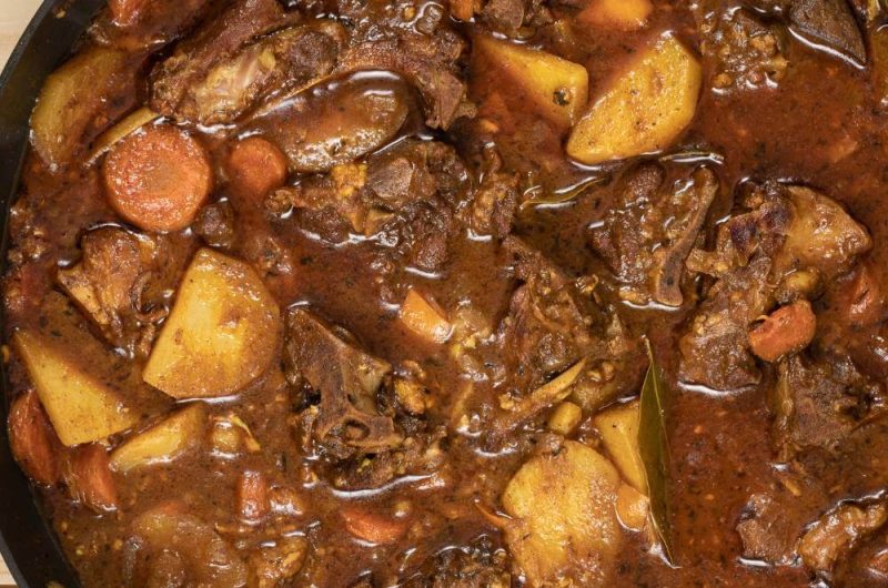 Slow Cooker Goat Stew