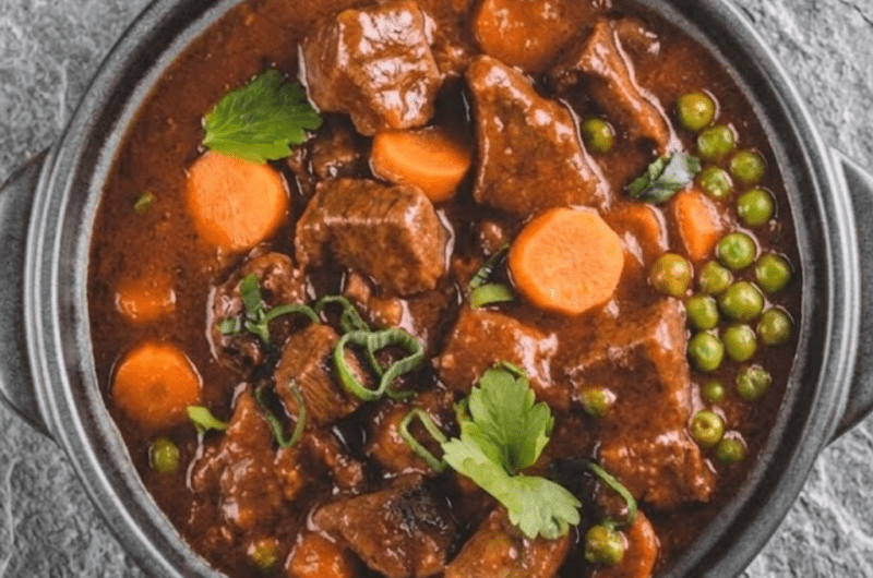 5 Ingredient Slow Cooker Beef Stew