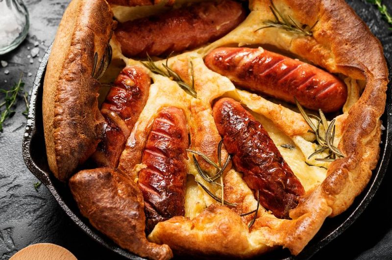 Slow Cooker Toad in the Hole