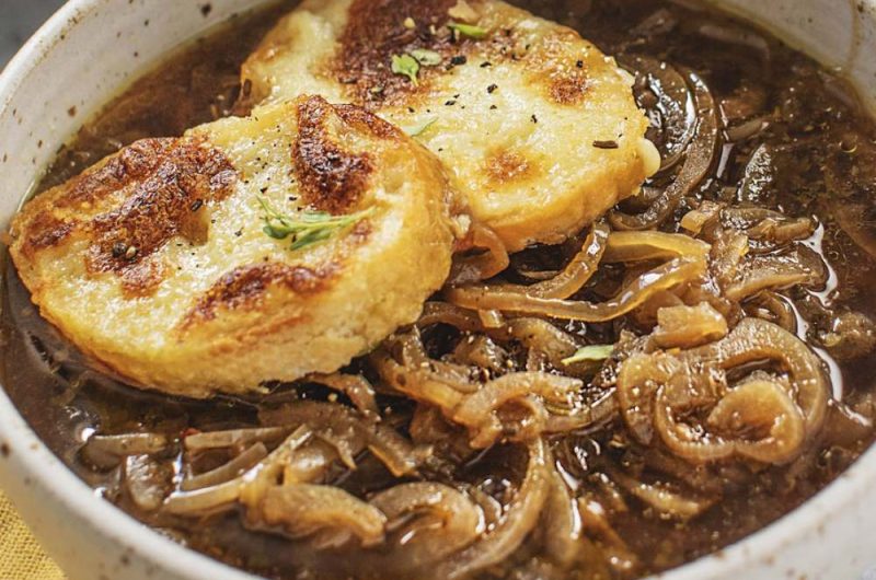 Slow Cooker French Onion Soup