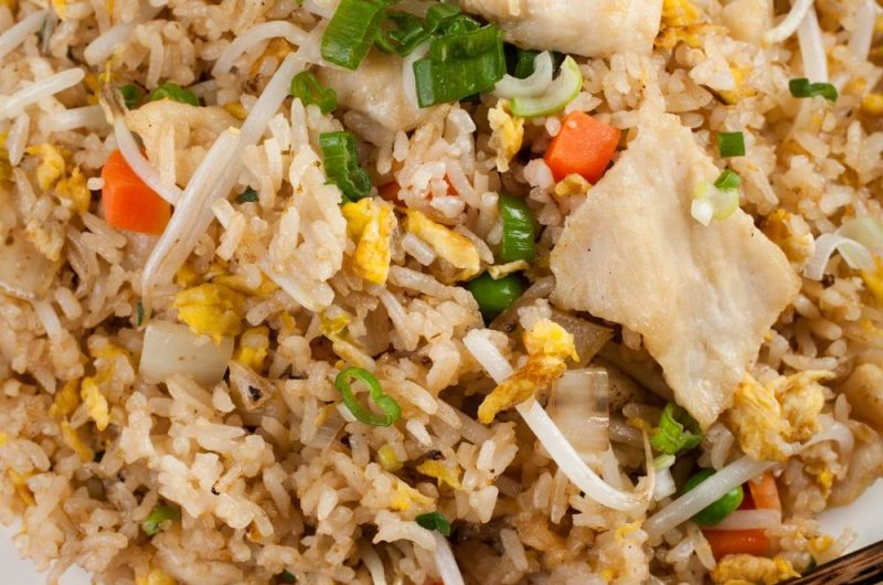 Slow Cooker Chicken Fried Rice