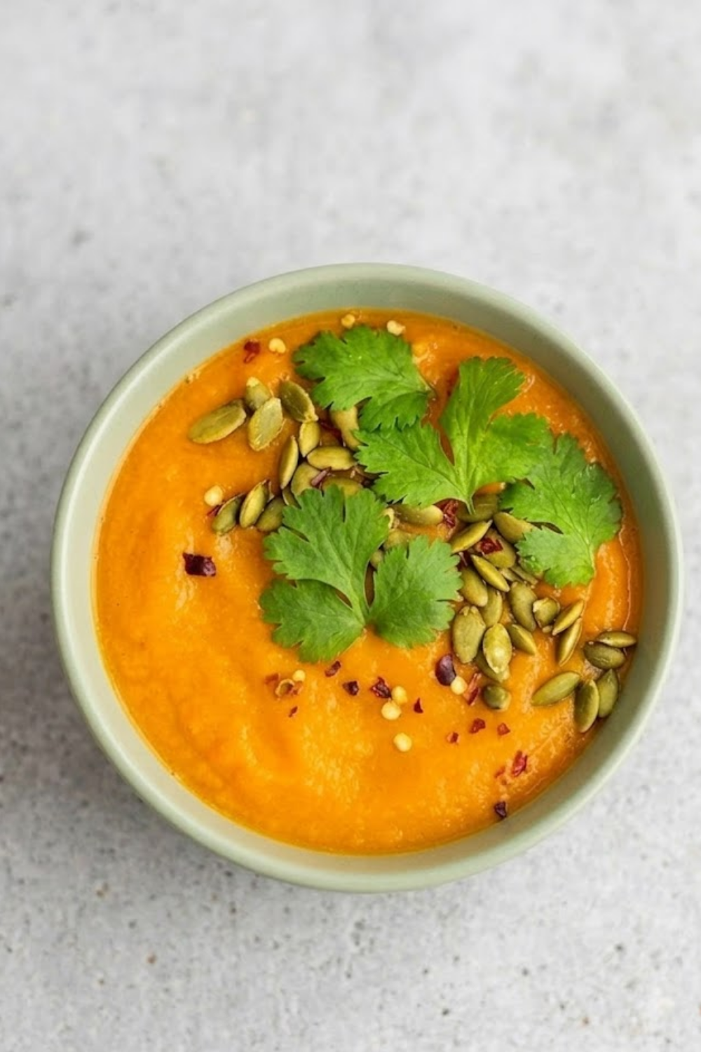 Slow Cooker Sweet Potato and Red Pepper Soup