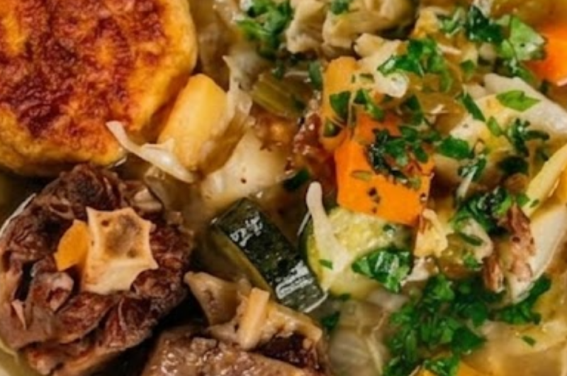 Slow Cooker Kangaroo Tail Soup