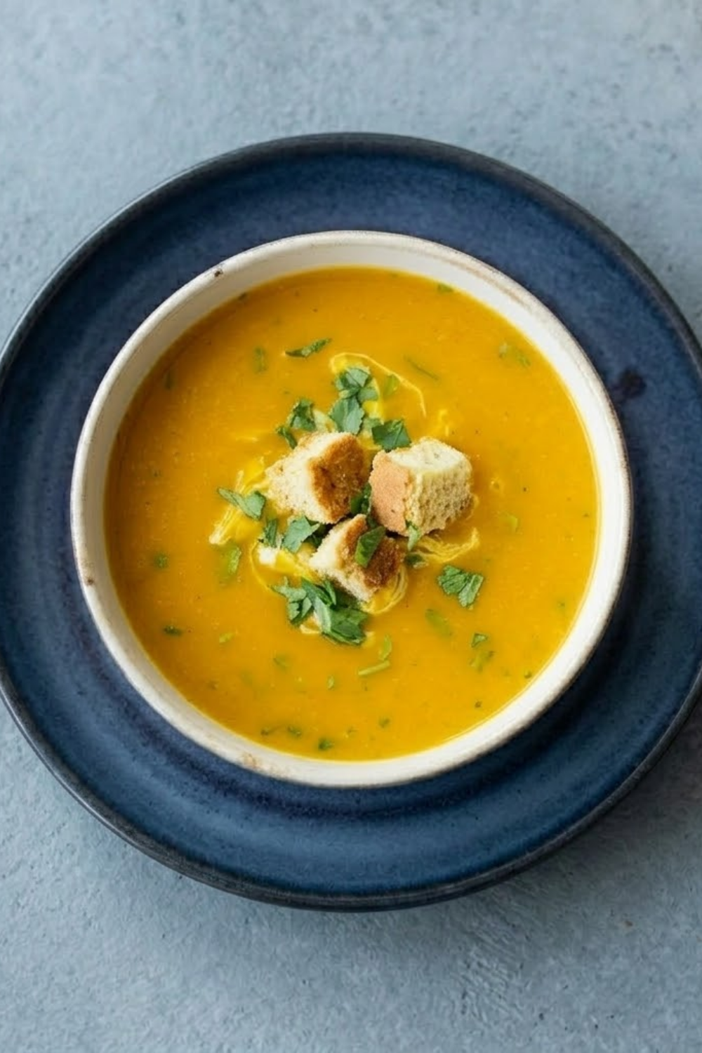 Slow Cooker Carrot and Coriander Soup