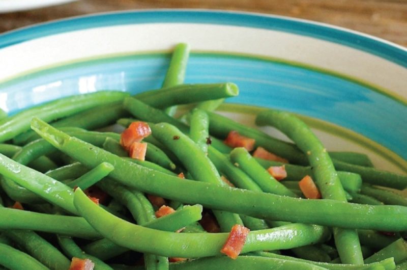Slow Cooker Fresh Green Beans