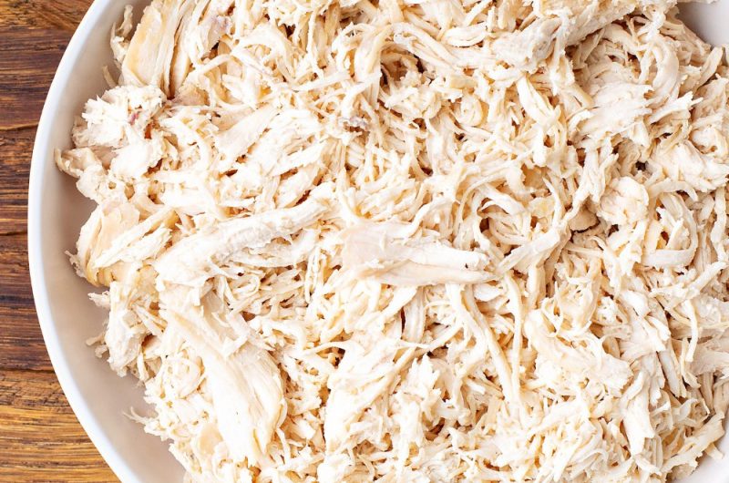 Slow Cooker Poached Chicken