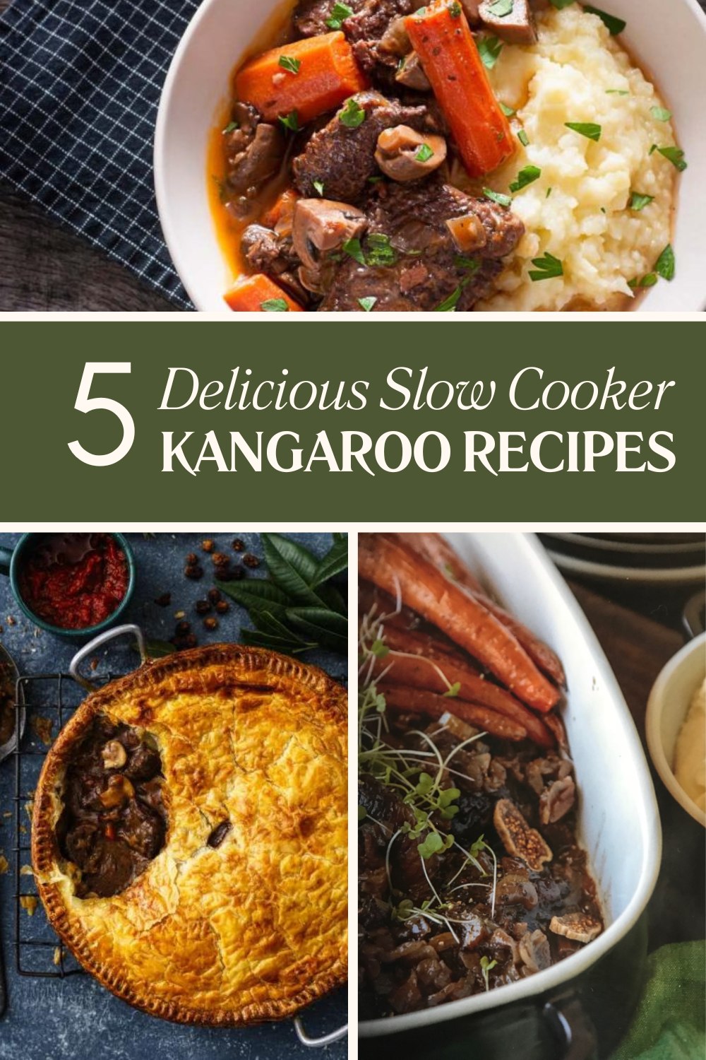 5 Delicious Slow Cooker Kangaroo Recipes