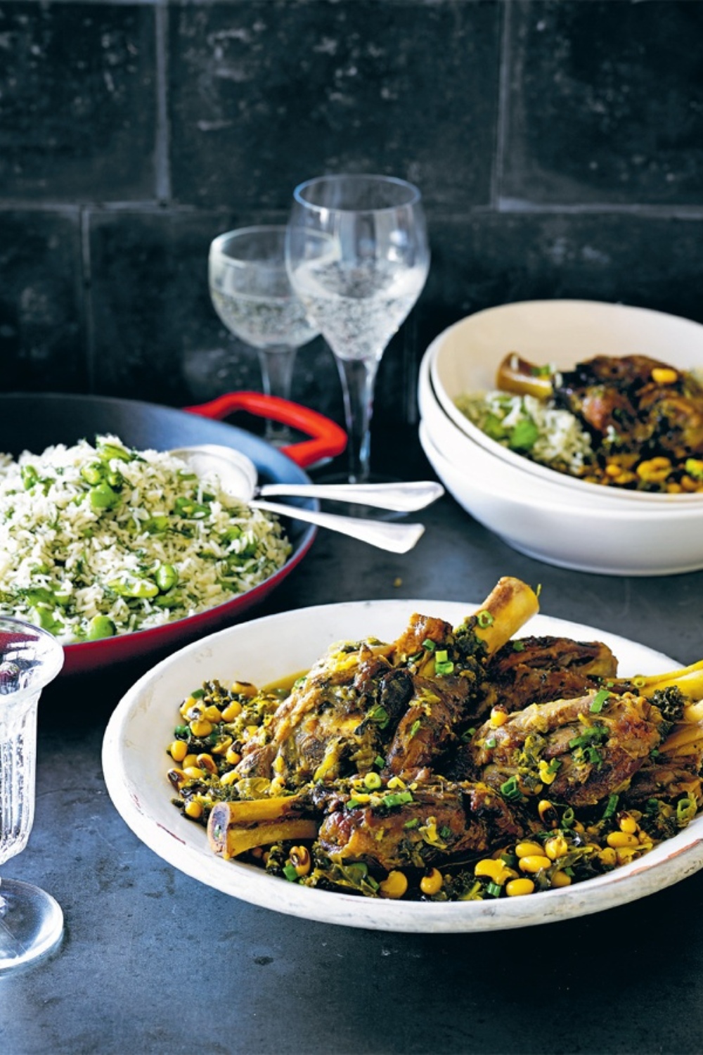 Persian Lamb Shank In Slow Cooker - Easy Peasy Slow Cook