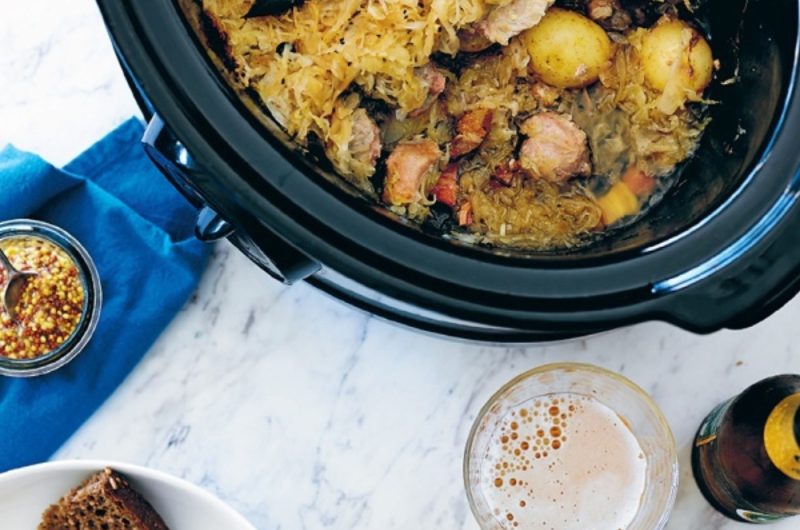 Slow Cooker Choucroute