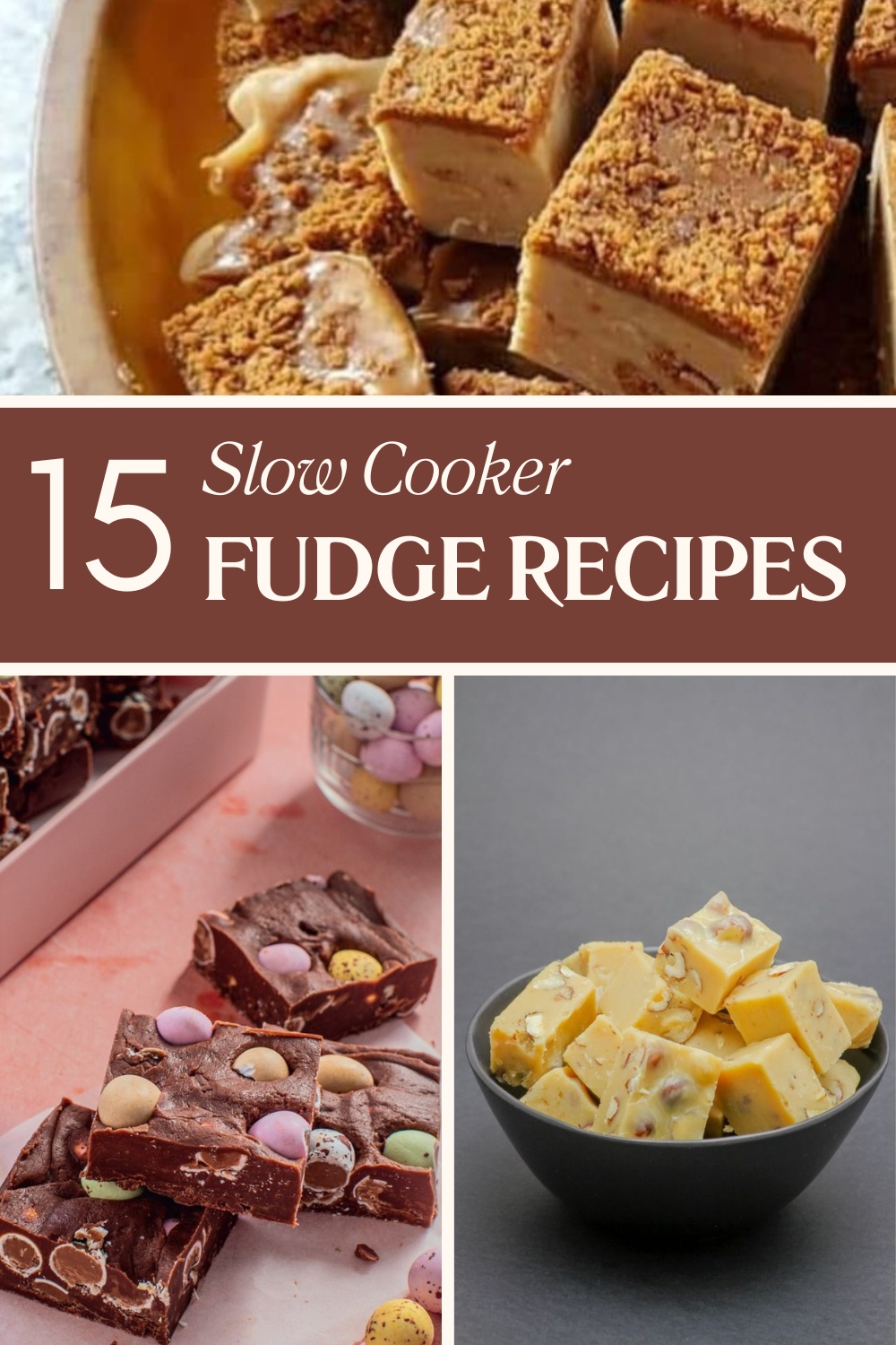 15 Easy Slow Cooker Fudge Recipes