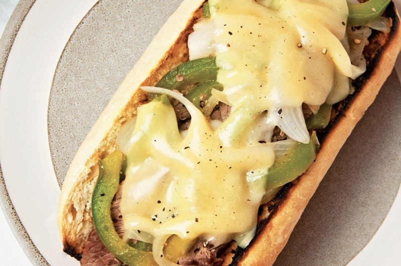 Slow Cooker Philly Cheesesteak