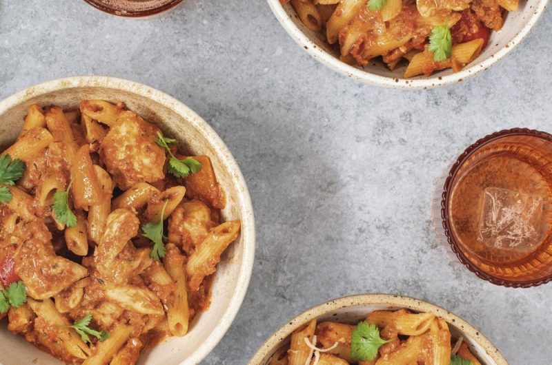 Bored of Lunch Slow Cooker Tex Mex Chicken Pasta