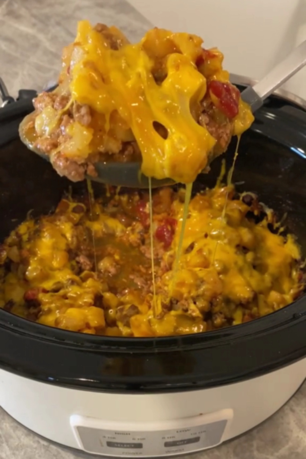 Slow Cooker Taco Casserole Recipe