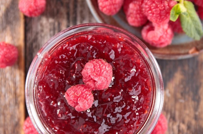 Slow Cooker Raspberry Jam