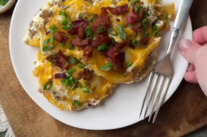 Slow Cooker Pierogi Casserole