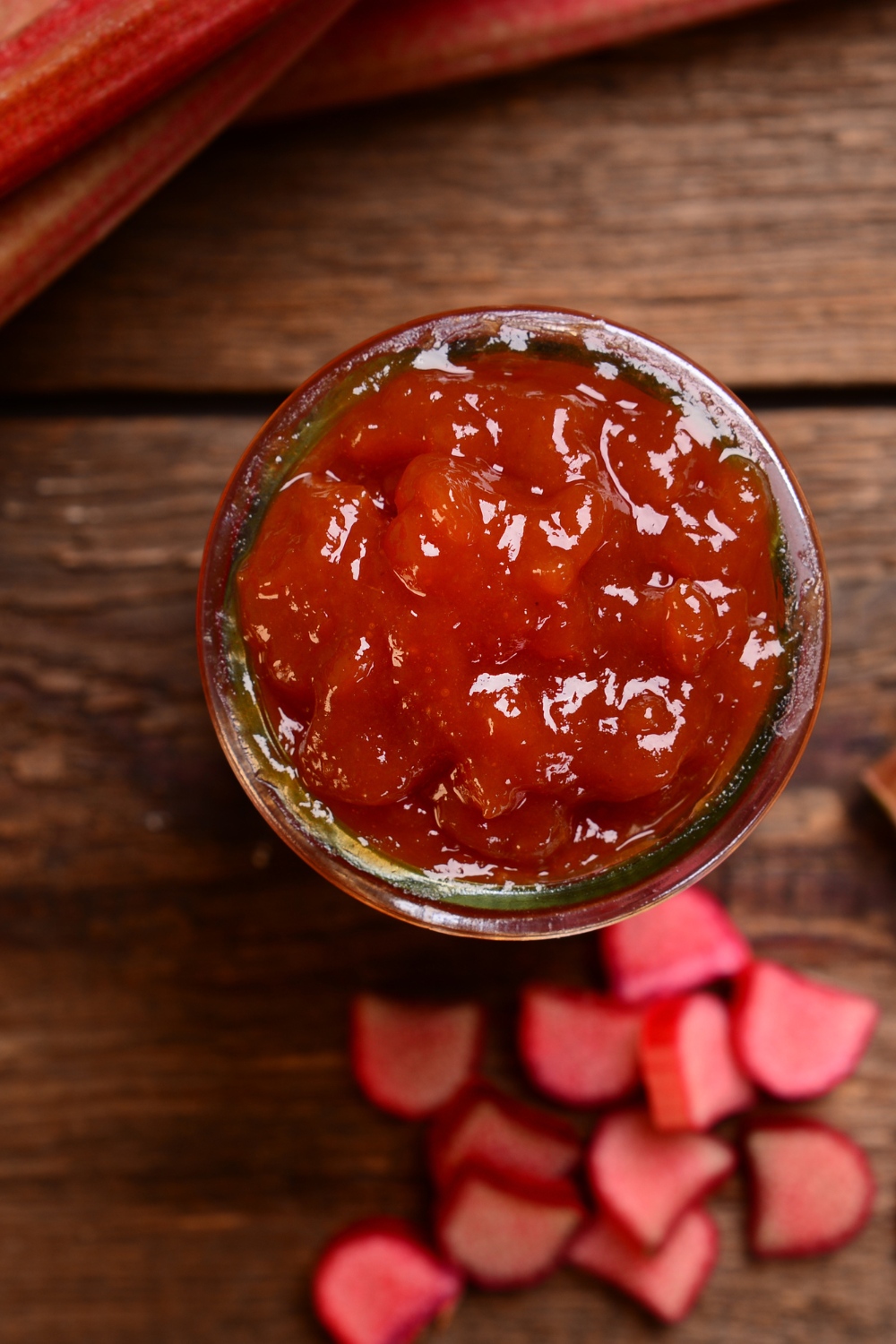 Slow Cooker Rhubarb Jam