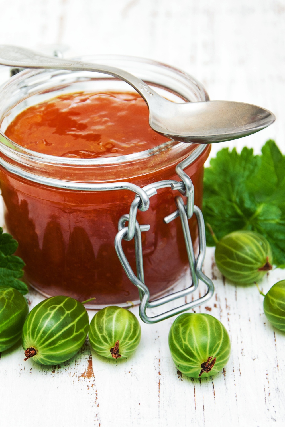 Slow Cooker Gooseberry Jam