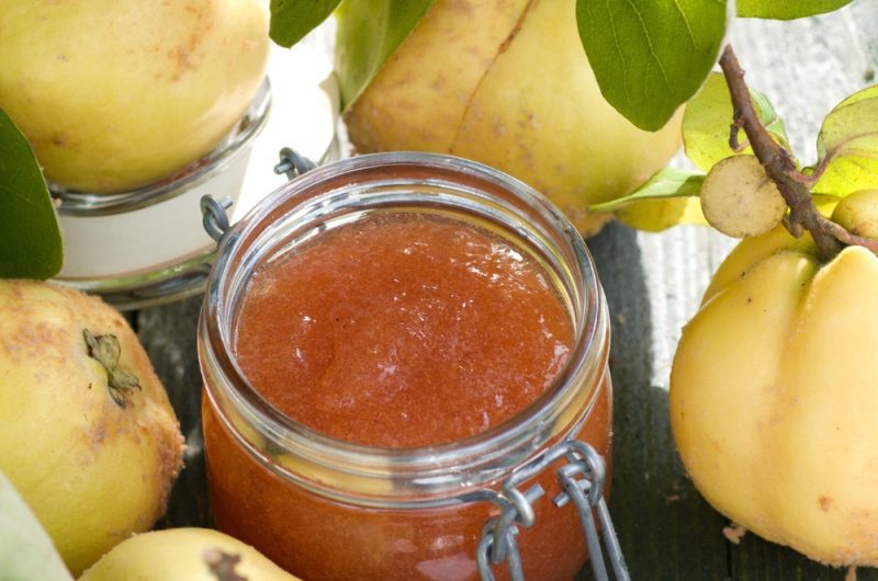 Quince Jam in Slow Cooker