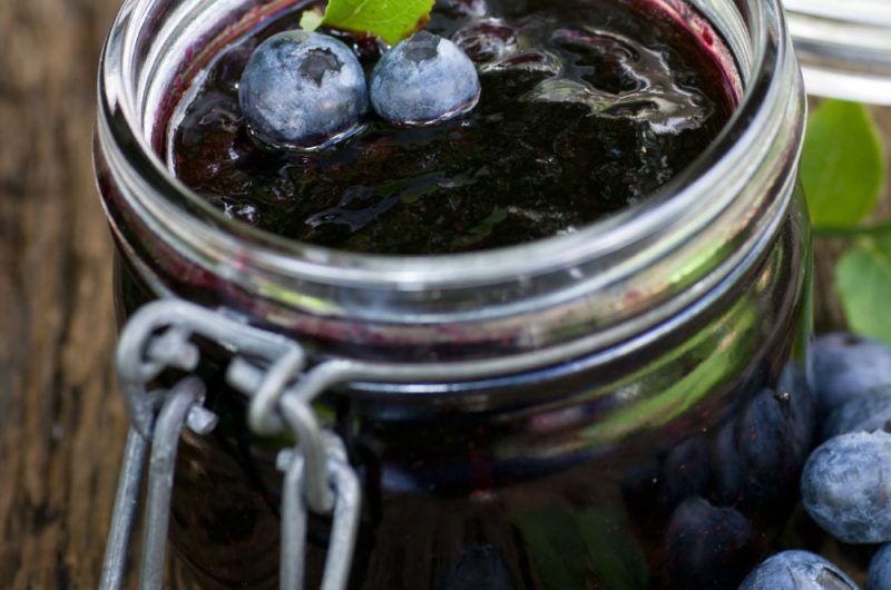 Slow Cooker Blueberry Jam