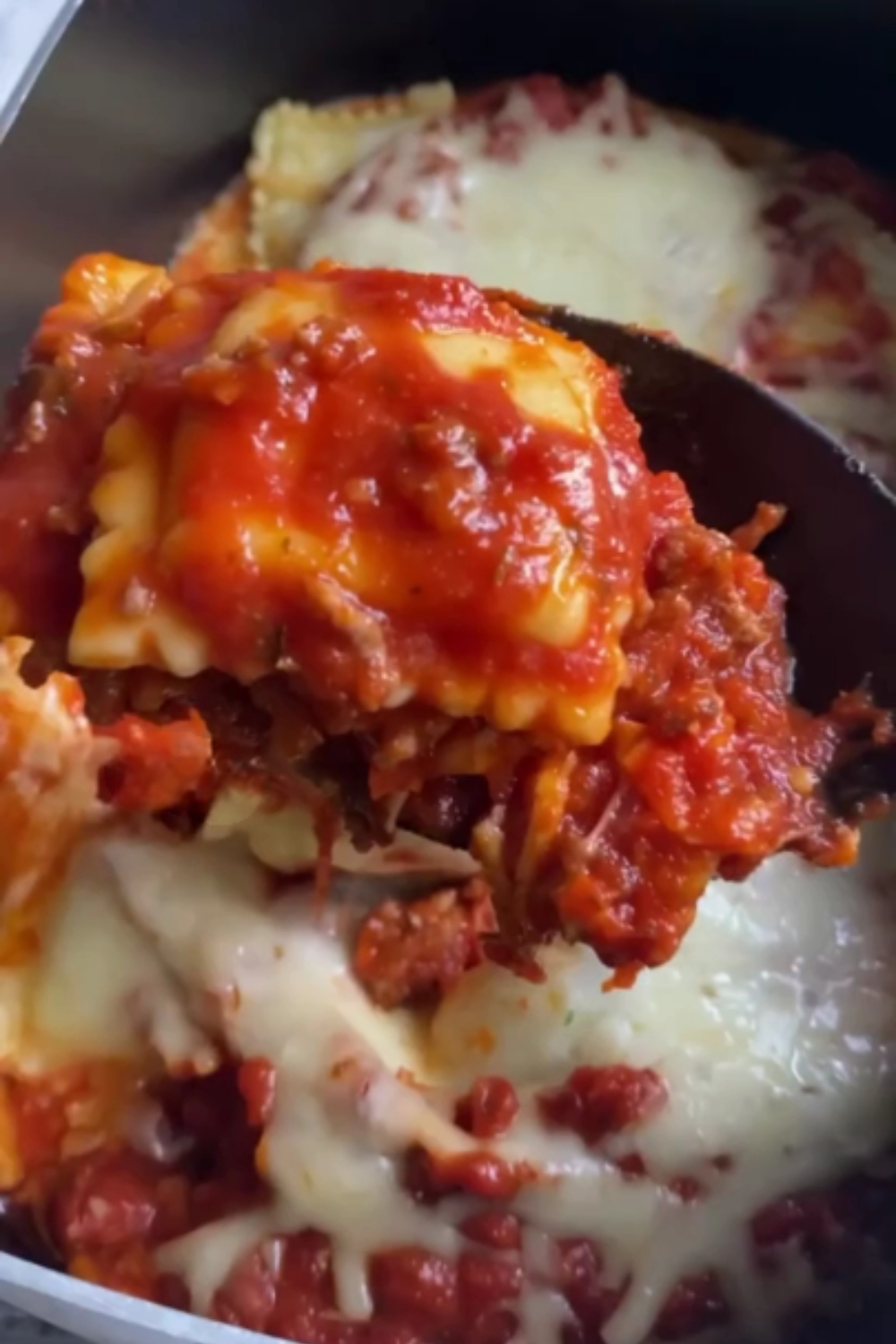 Slow Cooker Ravioli Lasagna Recipe