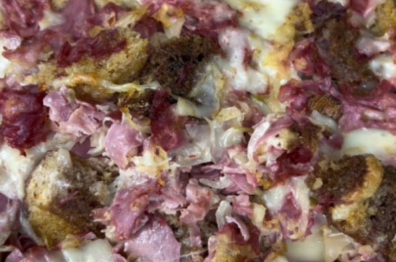 Reuben Casserole Slow Cooker