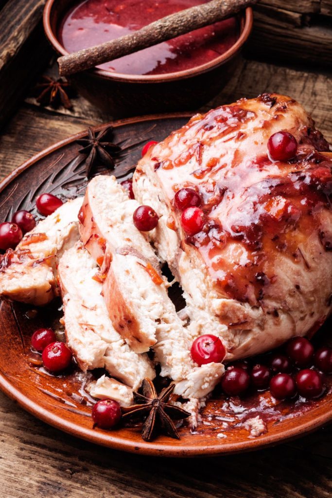 3 Ingredient Slow Cooker Cranberry Chicken