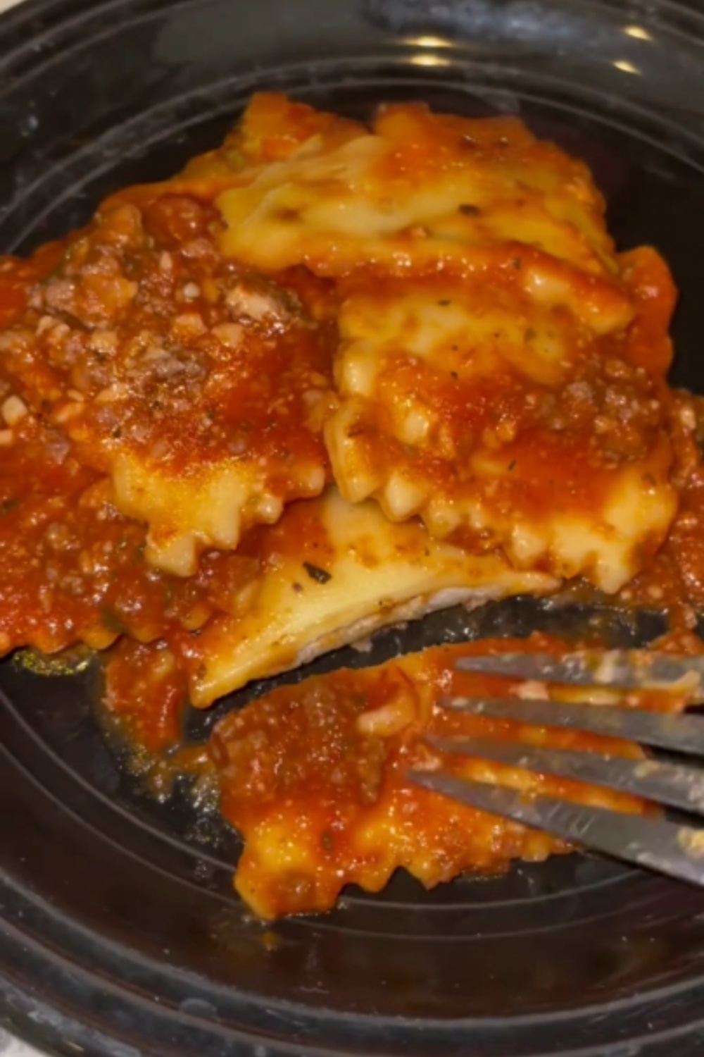 4 Ingredient Crockpot Ravioli