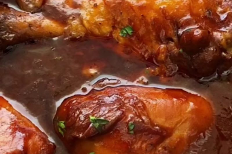 5 Ingredient Slow Cooker Chicken Legs