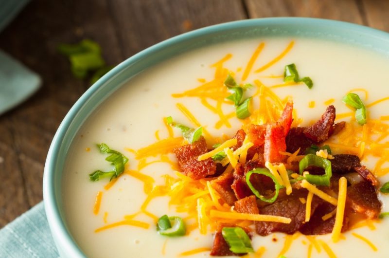 5 Ingredient Crockpot Potato Soup