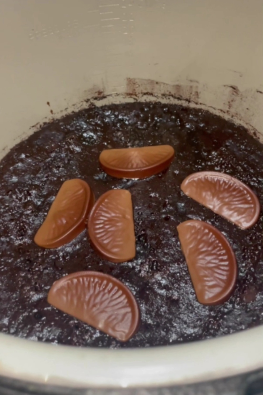 Slow Cooker Chocolate Orange Pudding