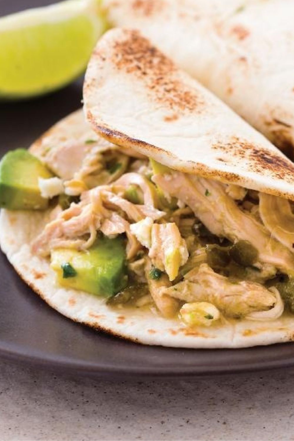 Slow Cooker Chicken Thighs Tomatillo Tacos