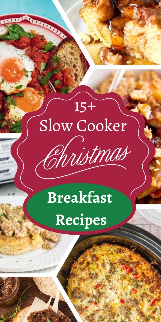 15 Slow Cooker Christmas Breakfast Recipes