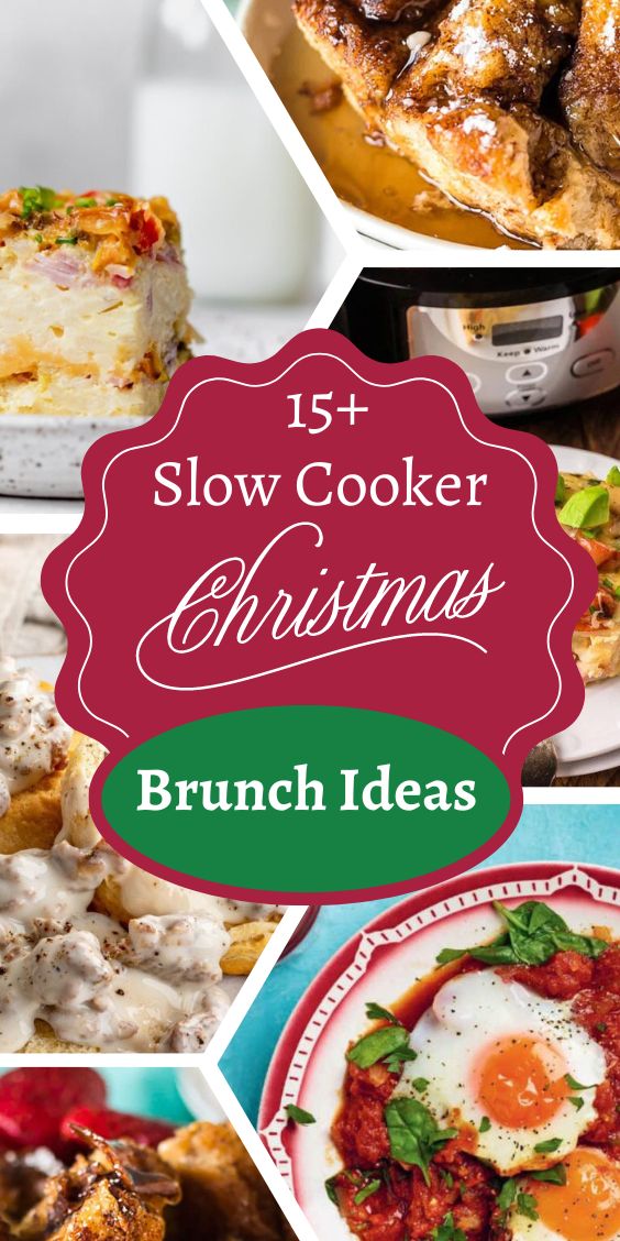 15 Slow Cooker Christmas Brunch Ideas