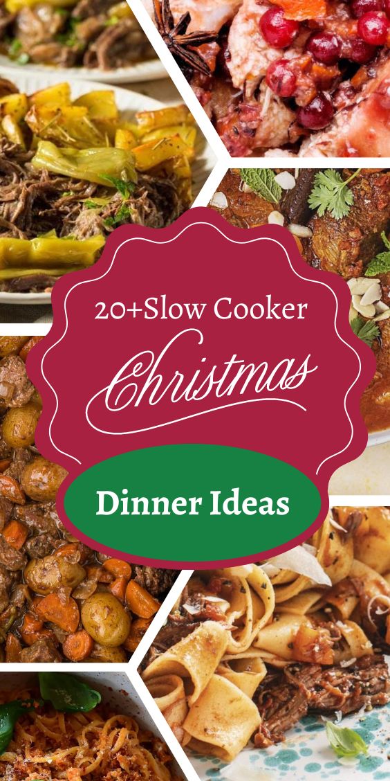 20 Slow Cooker Christmas Dinner Ideas