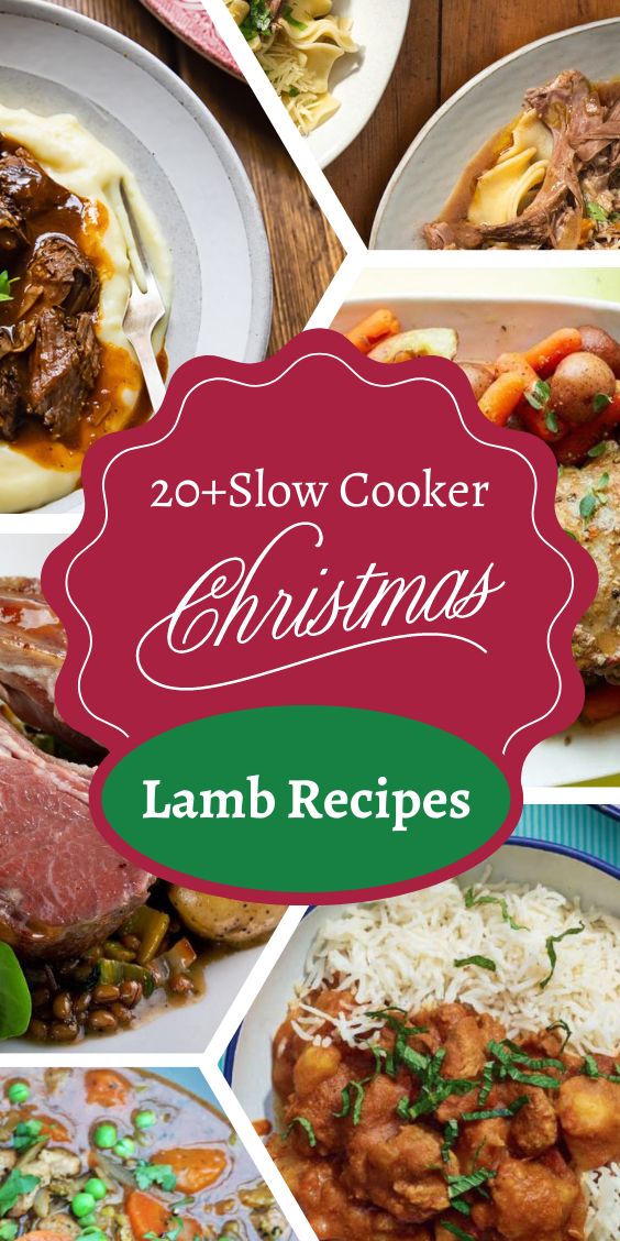 20 Slow Cooker Christmas Lamb Recipes