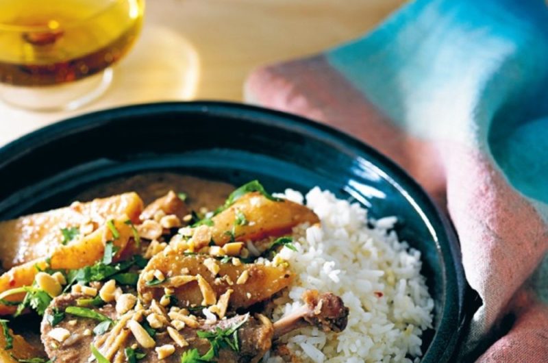 Slow Cooker Duck Massaman Curry