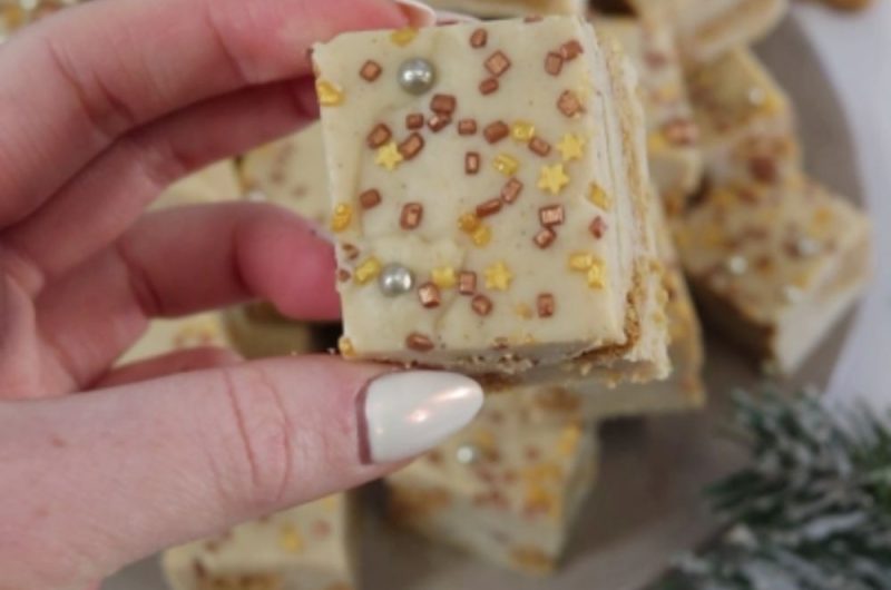 Slow Cooker Gingerbread Fudge