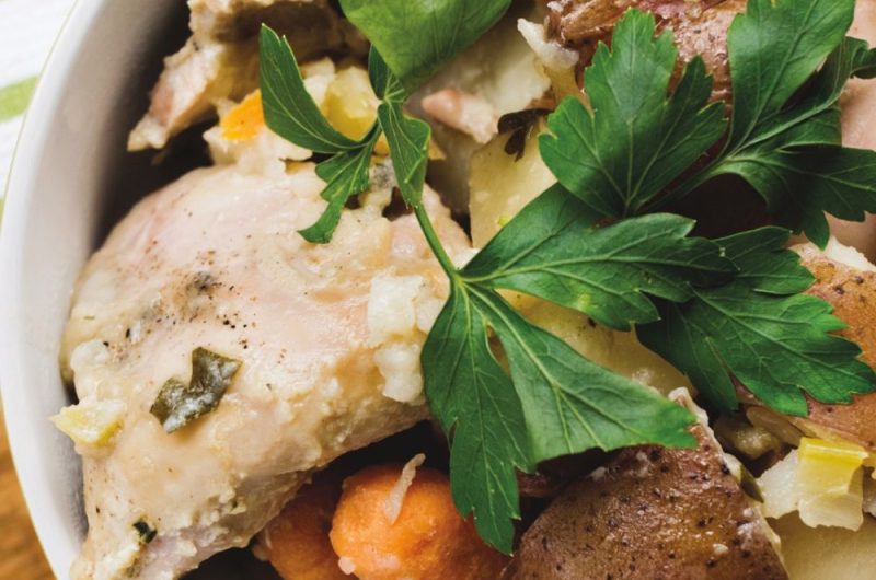 Slow Cooker Melt-in-your-mouth Chicken Pot Roast