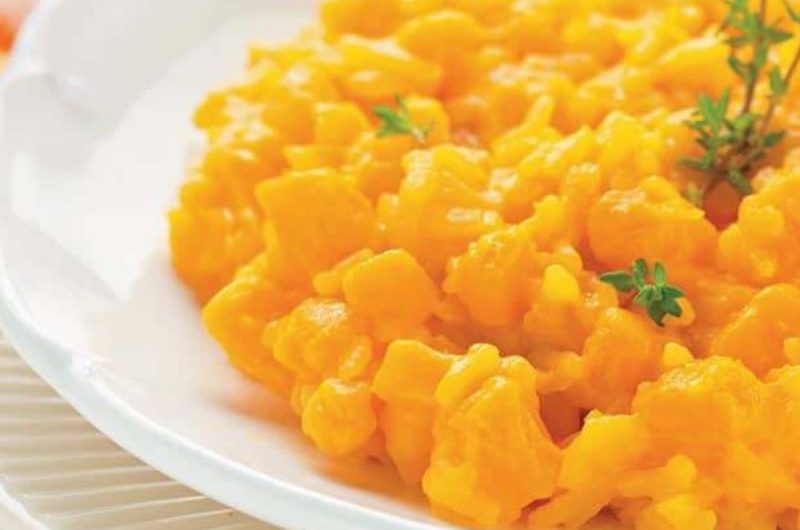 Slow Cooker Creamy Butternut Squash Risotto