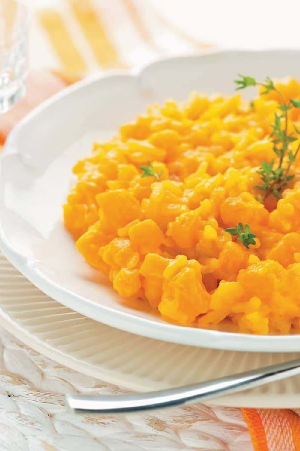 Slow Cooker Creamy Butternut Squash Risotto