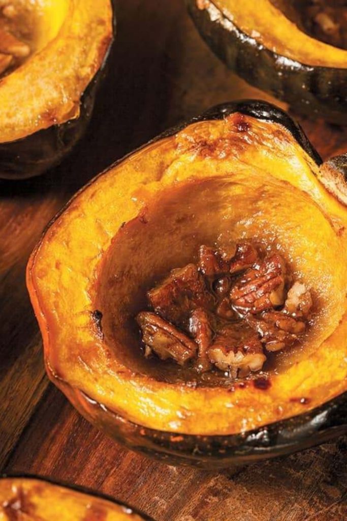 Fruit-stuffed Acorn Squash