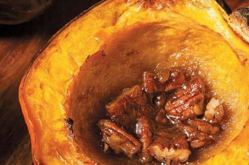 Slow Cooker Fruit-Stuffed Acorn Squash