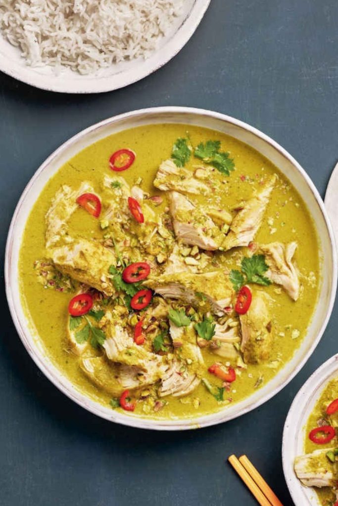 Slow Cooker Green Thai Chicken Curry