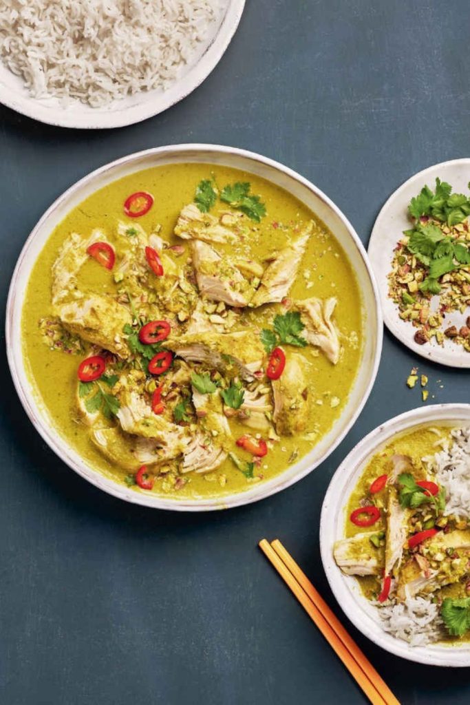 Slow Cooker Green Thai Chicken Curry