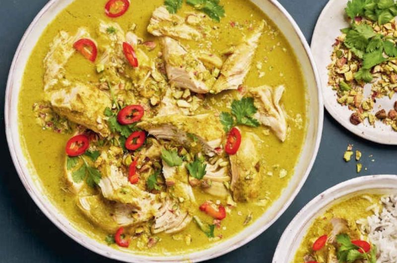 Slow Cooker Green Thai Chicken Curry