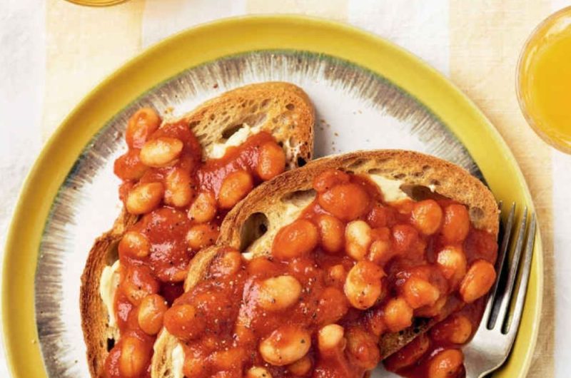 Slow Cooker Homemade Baked Beans